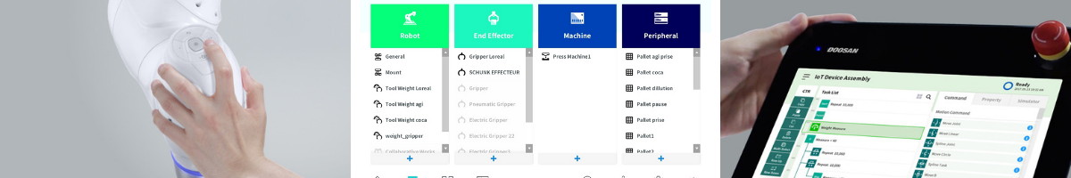 Programming collaborative robots Doosan Robotics