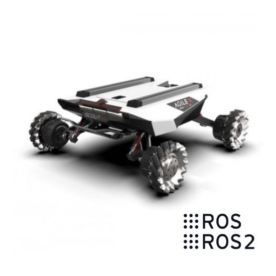 Scout Mini Autonomous Mobile Base - Mecanum Wheels