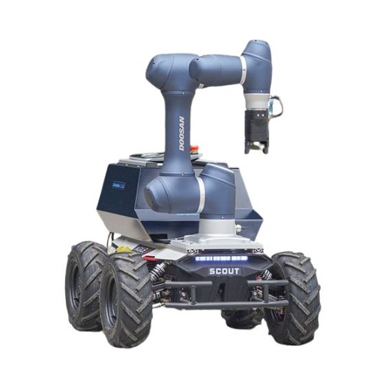 ScoutSan mobile robot: Scout 2.0 (UGV) + A0509 Robotic arm