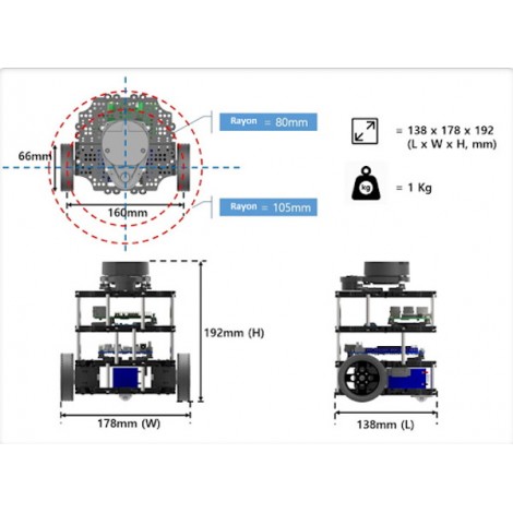 TurtleBot3 Burger Mobile Robot